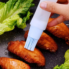2pcs Silicone Bottle Brush With Suction Plate