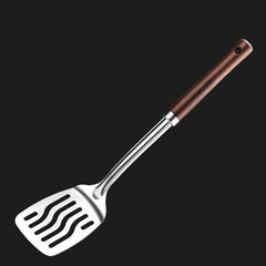 Stainless Steel Kitchen Set: Spatula, Spoon, Colander, Rice Spoon