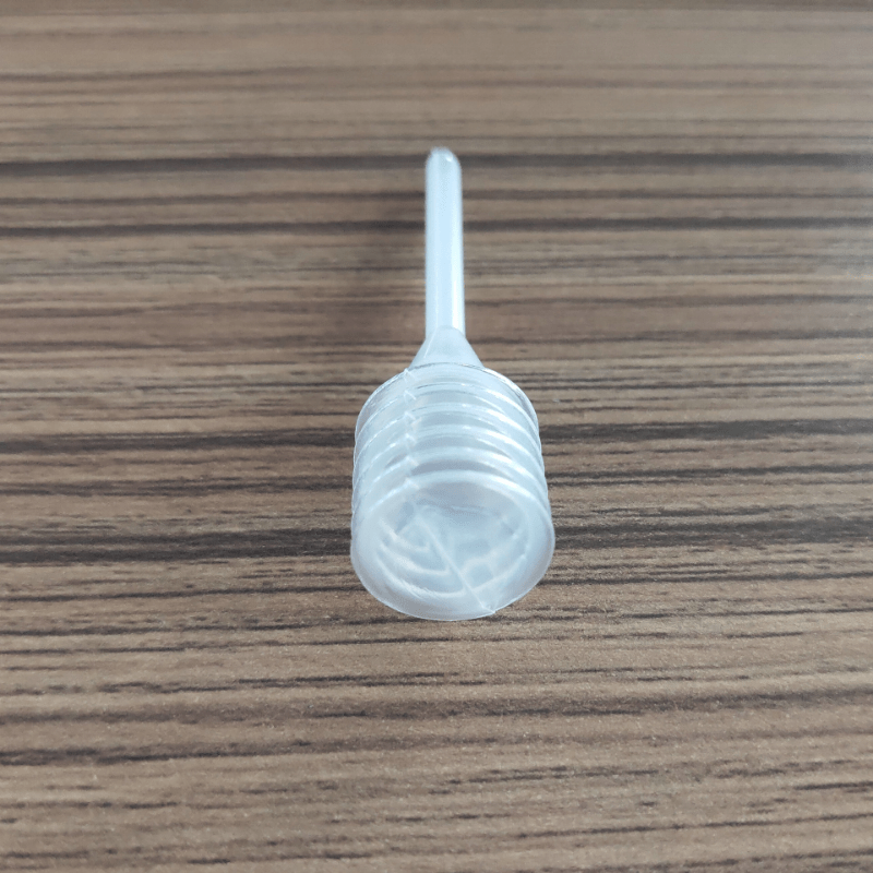 10pcs Mini Dropper Perfume Packaging Straw Plastic Spring Tube