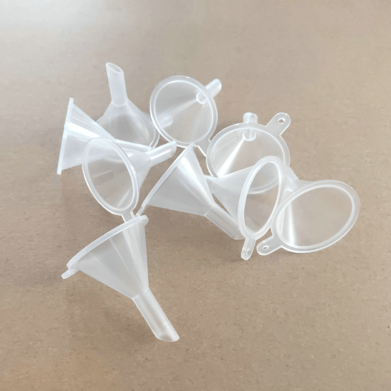 10pcs Mini Dropper Perfume Packaging Straw Plastic Spring Tube