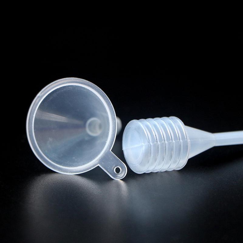 10pcs Mini Dropper Perfume Packaging Straw Plastic Spring Tube