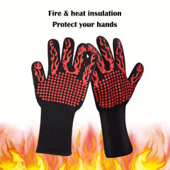 1pair 30 BBQ Gloves 932 F Heat Resistant Gloves
