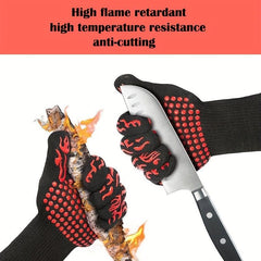 1pair 30 BBQ Gloves 932 F Heat Resistant Gloves