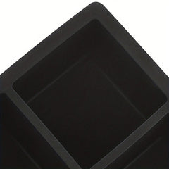 Large Ice Cube Trays 4 Grids Silicone Square Mold Whiskey Cocktails Drinks Chill