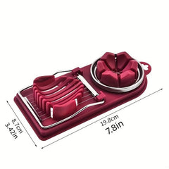 Stainless Steel Egg Slicer for Fruits & Veggies