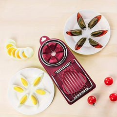 Stainless Steel Egg Slicer for Fruits & Veggies