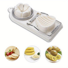 Stainless Steel Egg Slicer for Fruits & Veggies