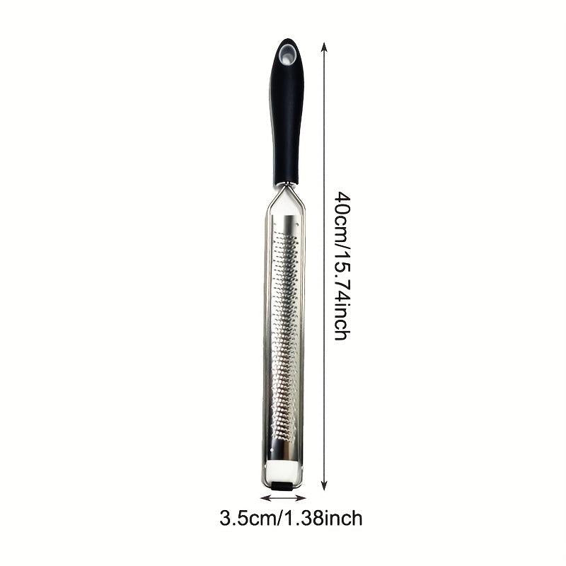 Stainless Steel Lemon Zester & Cheese Grater Kitchen Tool