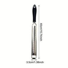 Stainless Steel Lemon Zester & Cheese Grater Kitchen Tool
