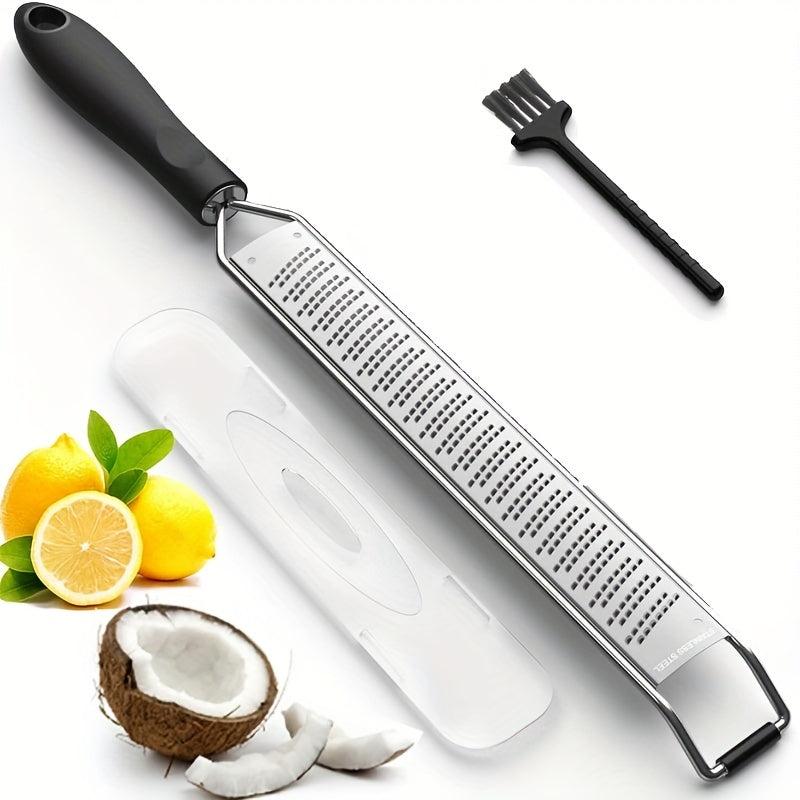 Stainless Steel Lemon Zester & Cheese Grater Kitchen Tool
