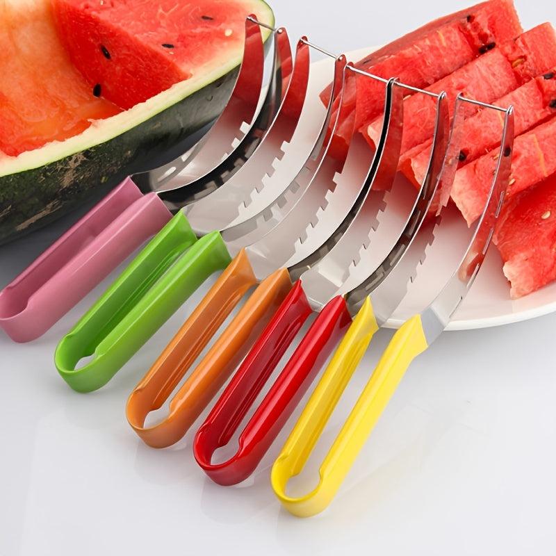 Stainless Steel Watermelon Slicer Cutter Kitchen Gadget