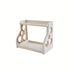2 Tier Spice Rack Organizer for Countertop Multi-functional Seasoning Storage