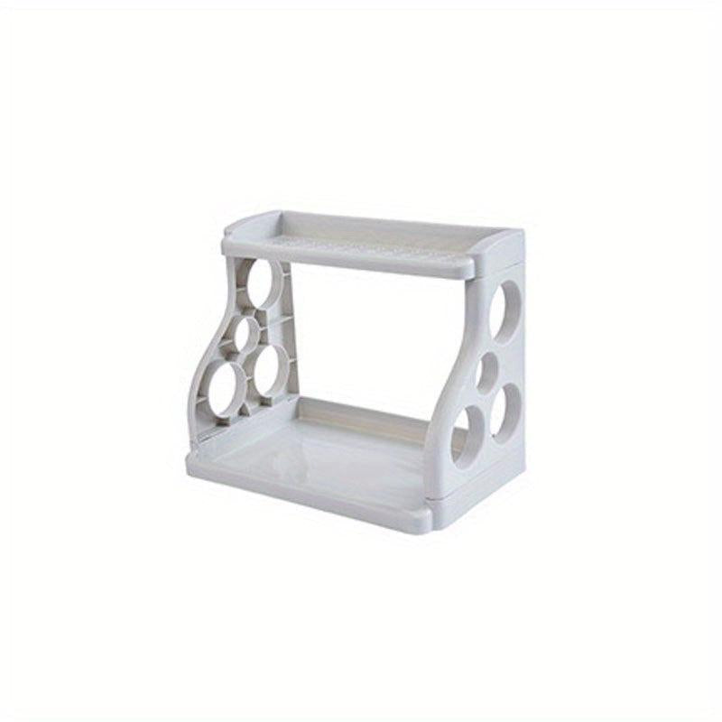 2 Tier Spice Rack Organizer for Countertop Multi-functional Seasoning Storage