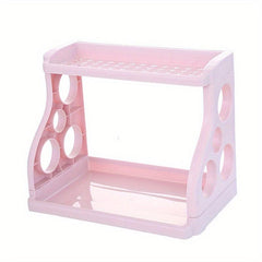 2 Tier Spice Rack Organizer for Countertop Multi-functional Seasoning Storage