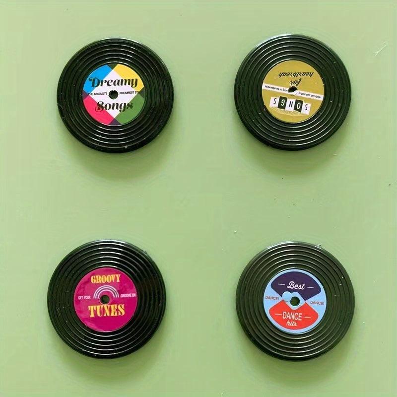 Music Symbols Fridge Magnets - Creative Decorative Stickers