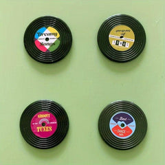 Music Symbols Fridge Magnets - Creative Decorative Stickers