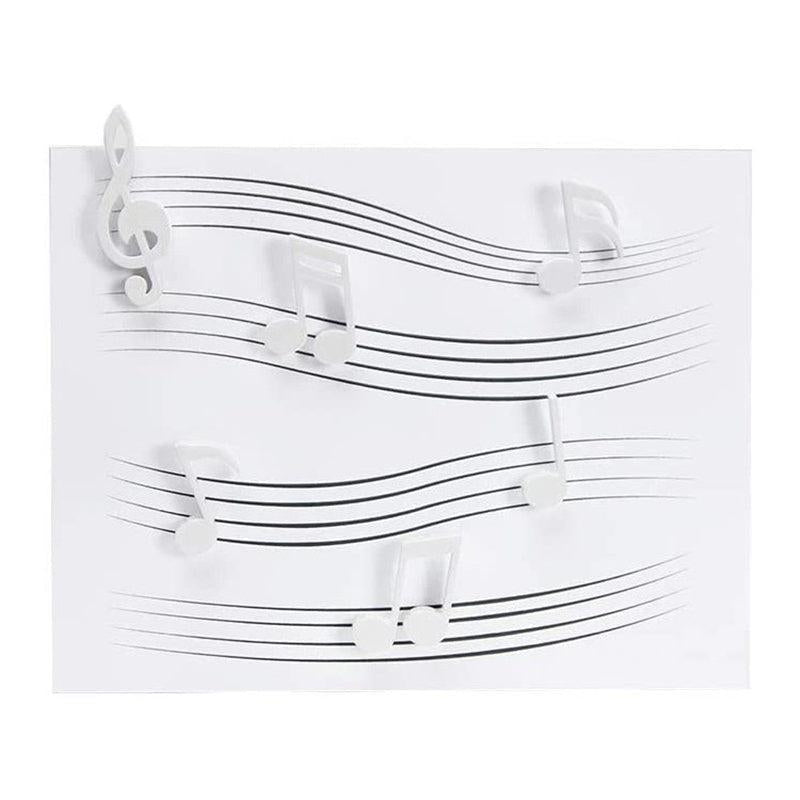 Music Symbols Fridge Magnets - Creative Decorative Stickers