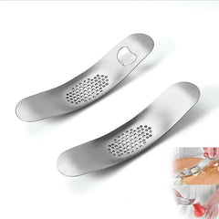 Stainless Steel Garlic Press Mincer Crusher Chopper with Bottle Opener