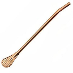 Colorful Stainless Steel Drinking Spoons for Yerba Mate Tea and Water