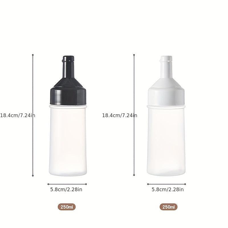 Multifunctional Condiment Squeeze Bottles for BBQ Kitchen Baking Camping