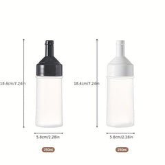 Multifunctional Condiment Squeeze Bottles for BBQ Kitchen Baking Camping