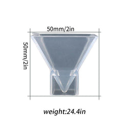 DIY Pyramid Cube Candle Silicone Mold High Permeability