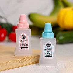 Travel-Sized Condiment Bottles - Mini and Convenient for On-the-Go