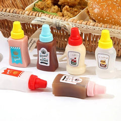 Travel-Sized Condiment Bottles - Mini and Convenient for On-the-Go