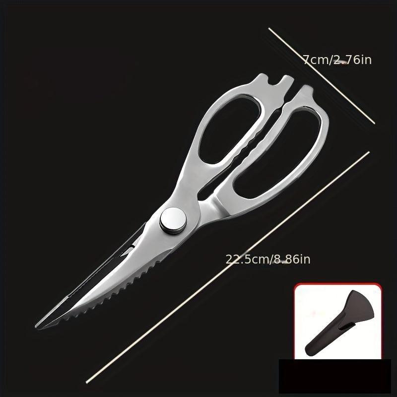 Stainless Steel Kitchen Scissors for Chicken Bones and Food