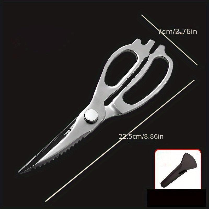 Stainless Steel Kitchen Scissors for Chicken Bones and Food