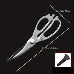 Stainless Steel Kitchen Scissors for Chicken Bones and Food