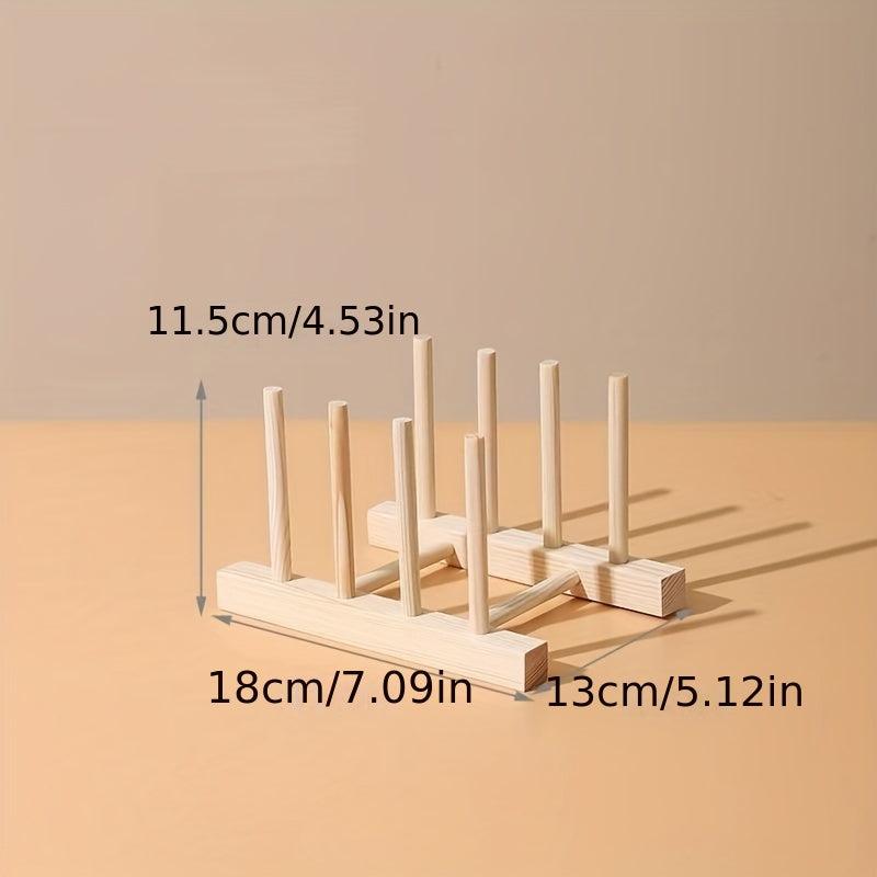 Bamboo Insulated Mat Hot Pots Plate Rack Holder Set