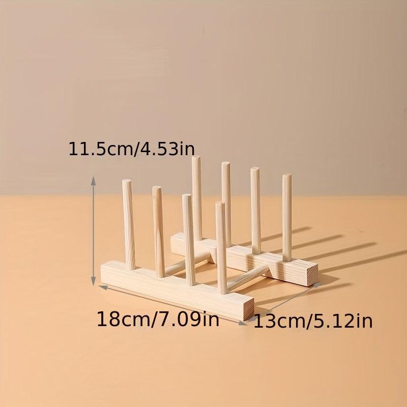Bamboo Insulated Mat Hot Pots Plate Rack Holder Set