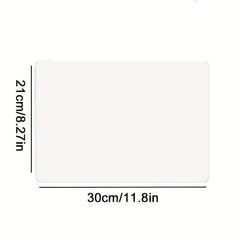 4pcs Magnetic Refrigerator Stickers Nano Note Board Study Planner