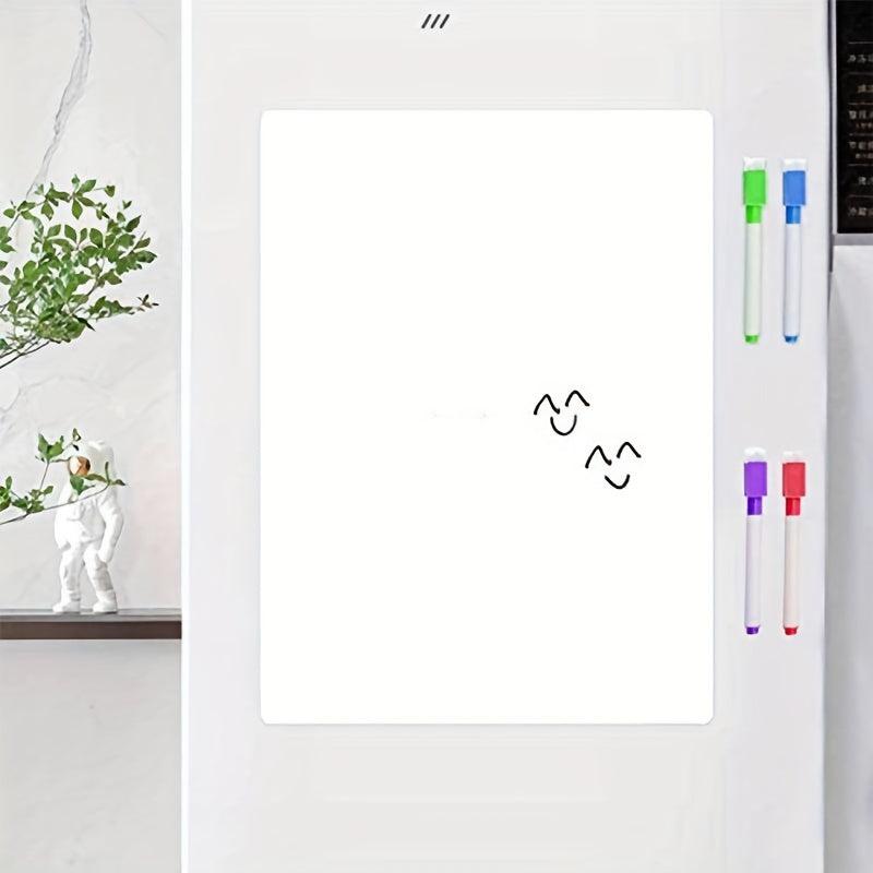 4pcs Magnetic Refrigerator Stickers Nano Note Board Study Planner