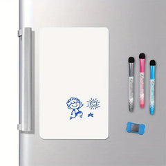 4pcs Magnetic Refrigerator Stickers Nano Note Board Study Planner