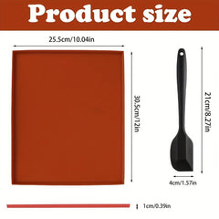 4pcs Silicone Dehydrator Mats Non-stick Sheets with Scraper