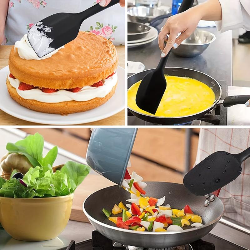 4pcs Silicone Dehydrator Mats Non-stick Sheets with Scraper