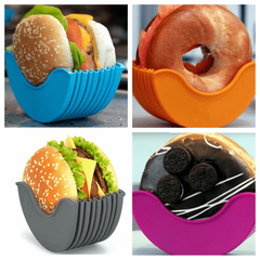 Burger Holder Reusable Sandwiches Box Kitchen Tool