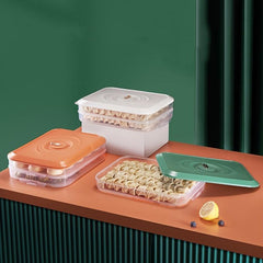 Plastic Stackable Dumpling Organizer for Kitchen Storage