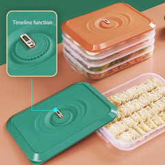Plastic Stackable Dumpling Organizer for Kitchen Storage