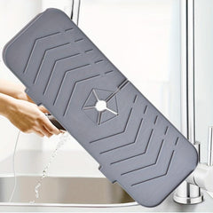 Non Slip Absorbent Dish Drying Pad Kitchen Drain Mat