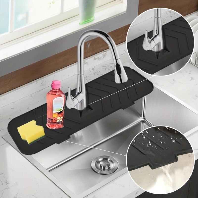 Non Slip Absorbent Dish Drying Pad Kitchen Drain Mat