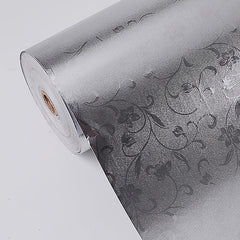 Waterproof Aluminum Foil Self Adhesive Shelf Liner Kitchen Wall Stickers