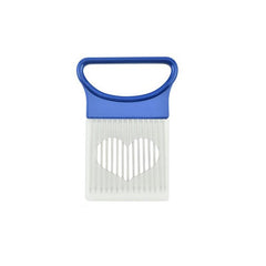 Onion Slicer Stainless Steel Plastic Handle Lemon Slicer
