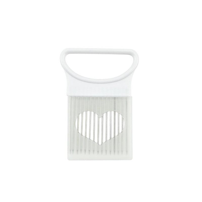 Onion Slicer Stainless Steel Plastic Handle Lemon Slicer