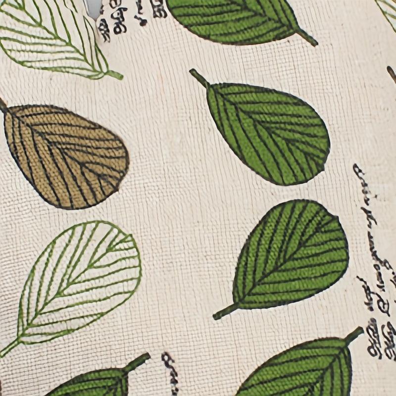 Cartoon Leaf Insulation Gloves for Oven and Kitchen Use