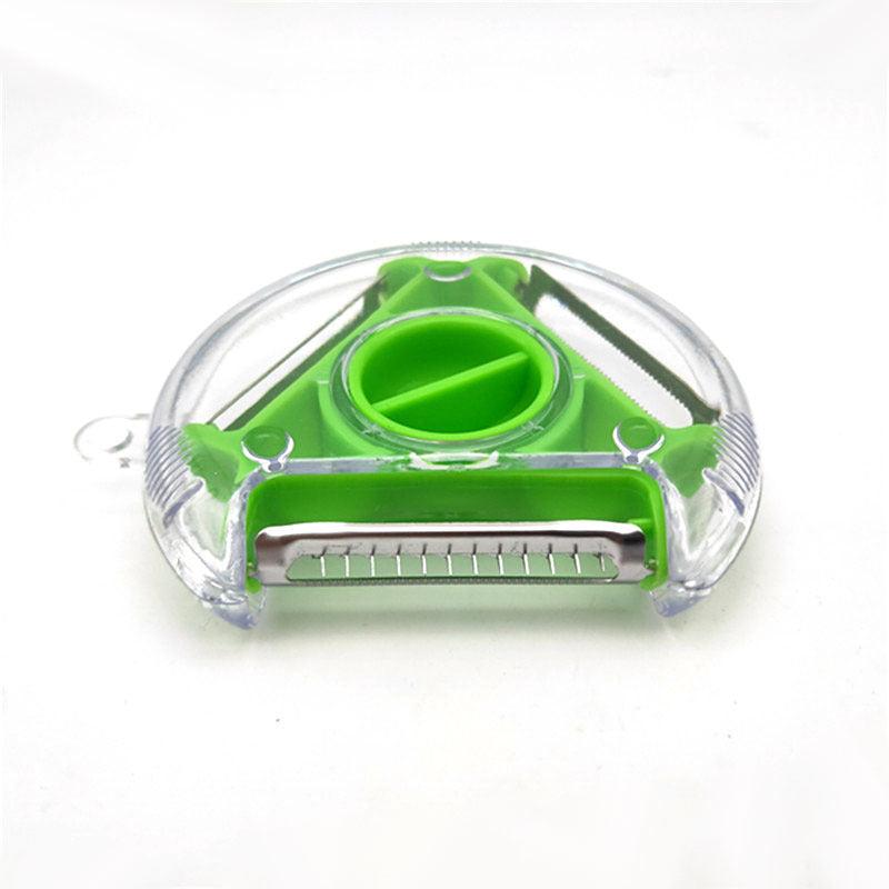3-in-1 Stainless Steel Veggie Peeler for Slicing, Shredding, Scraping
