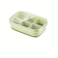 Ice Cube Tray With Lid, Flexible Ice Cube Mold, Easy Release Ice Maker