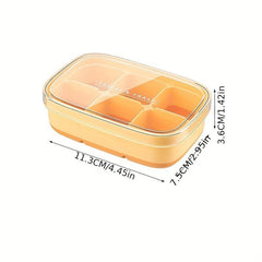 Ice Cube Tray With Lid, Flexible Ice Cube Mold, Easy Release Ice Maker